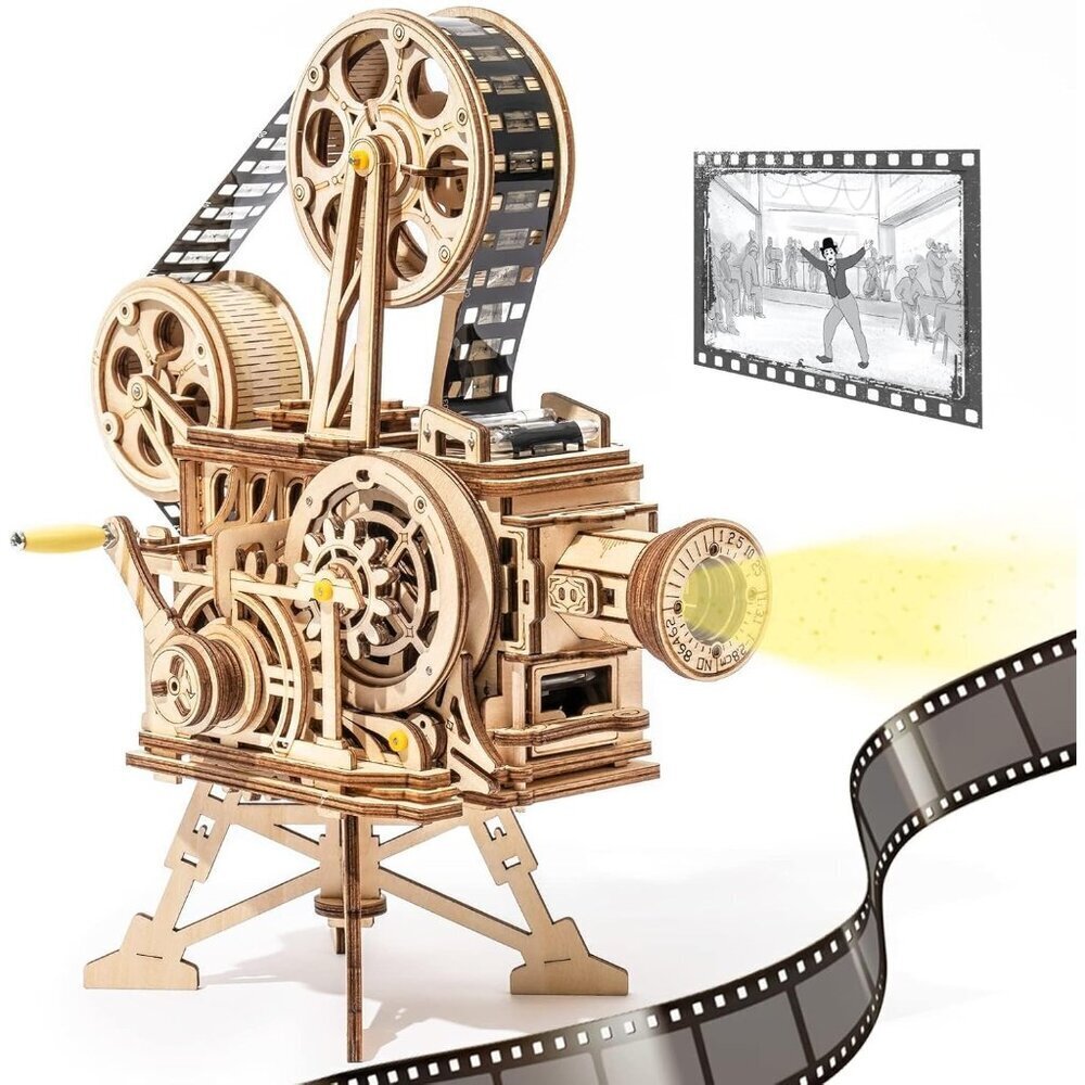🆕 Wooden Model Building Sets-Adult Craft Brain Teaser Children Kids Teenage Toy